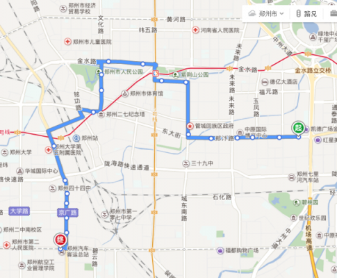 b51路线郑州公交路线（b51郑州市公交车路线）-图3