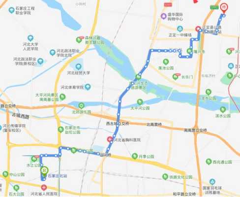 石家庄93路公交路线（石家庄93路公交路线图）-图3