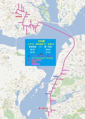 946公交路线（946公交车路线图）-图1