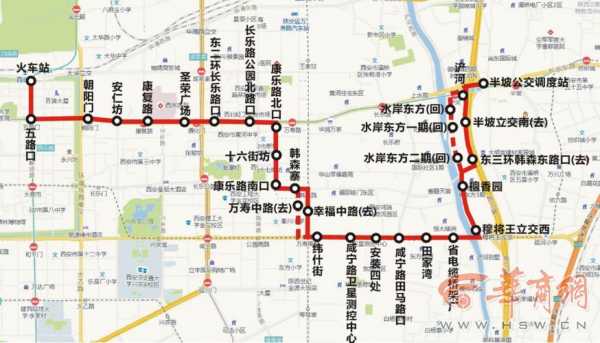 西安13路公交路线图（西安13路公交路线图最新）-图1