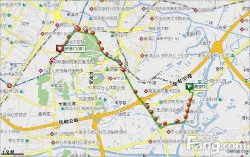 南京中六公交路线（南京市6路公交车沿线站点）-图2