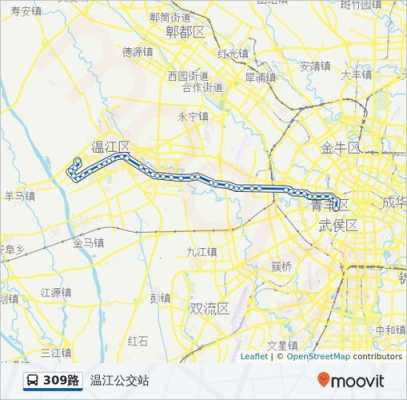 成都309公交路线（成都309路公交车多久一班车）-图1