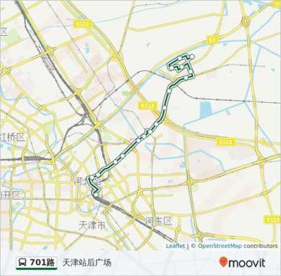 天津701公交路线（天津公交线路查询707）-图3