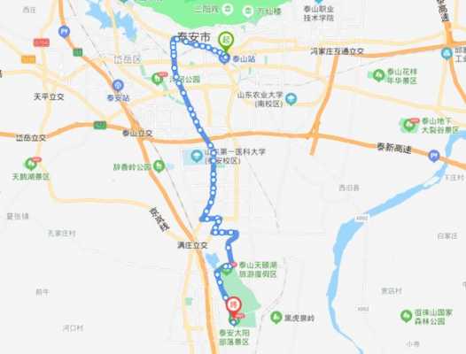 泰安岱岳6路公交路线（岱岳公交站电话）-图3