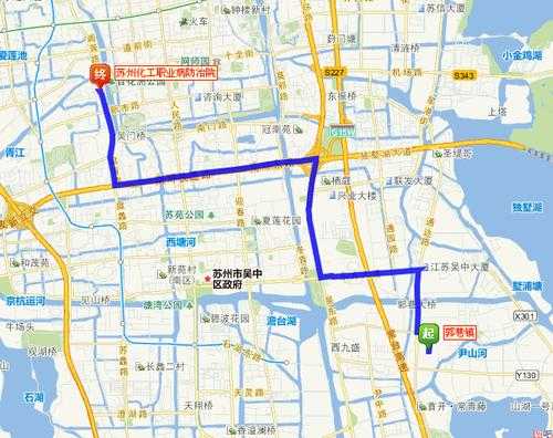 苏州化工医院公交路线（苏州化工医院公交路线图）-图1