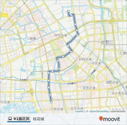 杭州91路公交路线站点（杭州91路公交车站台表）-图3