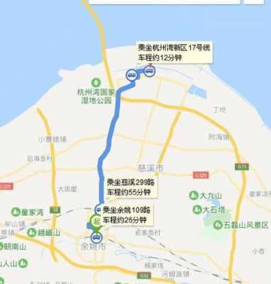 浒山至宁波公交路线（浒山到杭州湾新区的公交车）-图2