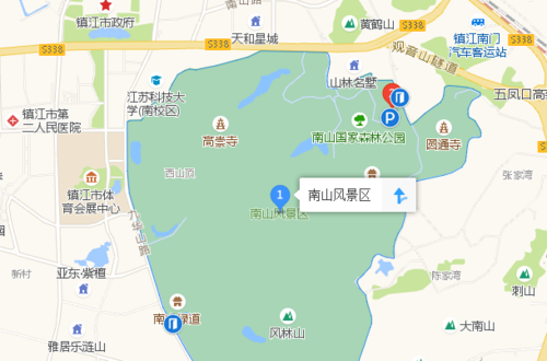 南山风景区公交路线（南山公交站坐什么车）-图2