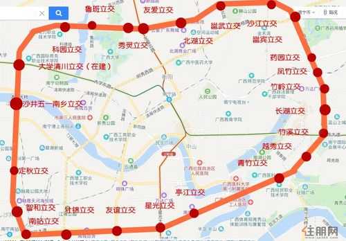 南宁快环1公交路线（南宁快环路线有哪条）-图1