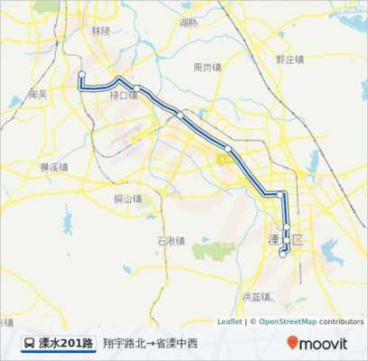 溧水201路公交路线（溧水201公交路线时间表）-图2