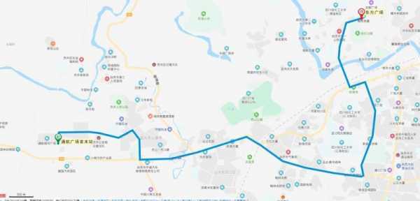 自贡307路线公交路线（自贡307路调整）-图2