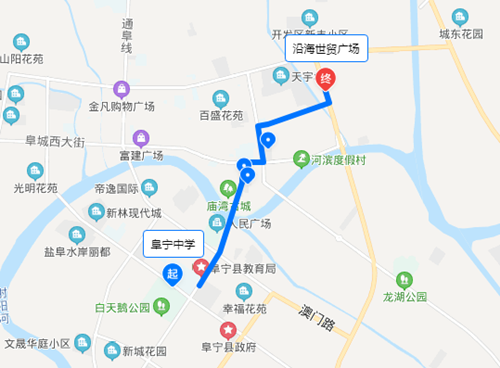 盐城至阜宁公交路线（盐城至阜宁公交路线图最新）-图1