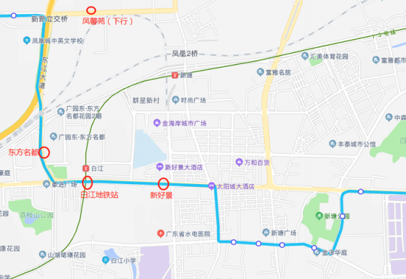 增城102号公交路线（增城公交10号线路图）-图1