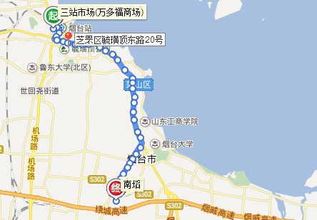 烟台218路车的公交路线（烟台218路车的公交路线图）-图2