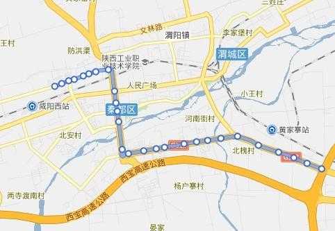 68路公交路线咸阳（咸阳68路公交车站）-图1