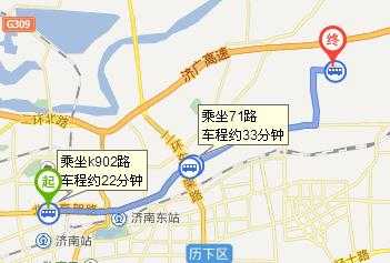 济南k902路线公交路线（济南k902路公交车路线票价）-图2