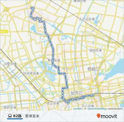 黄埭镇823公交路线（黄埭82路公交车路线图）-图1