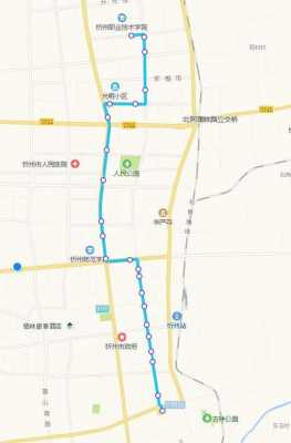 忻州七路车公交路线（忻州公交车线路表）-图2