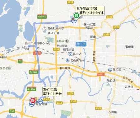 昆山甪直公交路线（甪直到昆山南怎么坐车）-图2