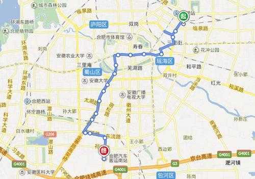 合肥公交路线查询（合肥公交路线查询58路路线）-图2