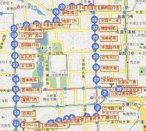 北京107公交路线图（北京公交107路路设站点）-图2