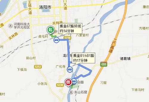 洛阳银杏山庄公交路线（洛阳银杏山庄公交路线图）-图1