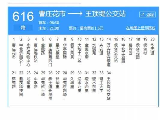 960路公交路线时间表（960路公交路线时间表查询）-图2