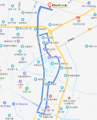 常熟市4公交路线（常熟公交车4路）-图3