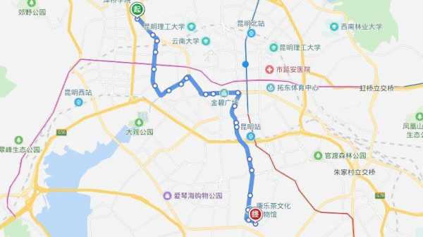 z38昆明公交路线（昆明z38路公交车多长时间发车）-图1