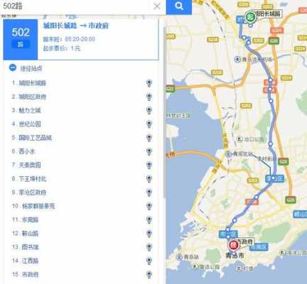 青岛到城阳公交路线（青岛到城阳公交路线图）-图1