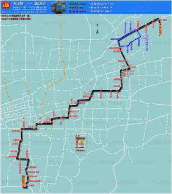 济南550路公交路线（济南公交车55路终点站路线）-图3