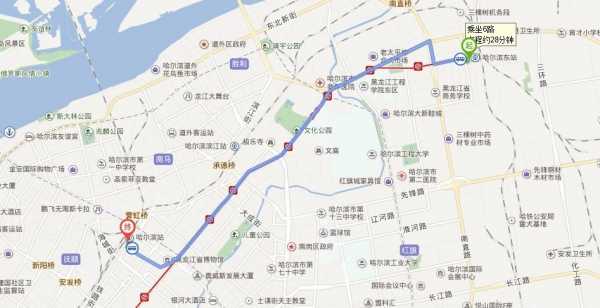 哈尔滨北站公交路线（哈尔滨北站到哈尔滨站公交）-图1