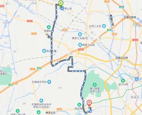 惠山高铁站公交路线（惠山高铁站公交路线图）-图2