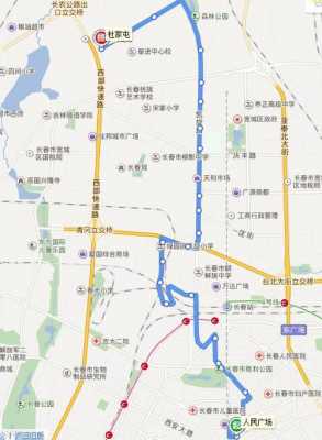 长春66路公交路线图（长春66路公交路线图）-图1