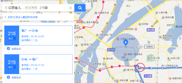 南昌215公交路线图（南昌215路公交车路线查询）-图3