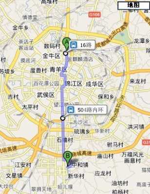 成都公交路线504（成都公交路线路图）-图2