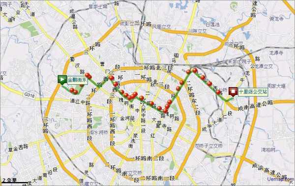 成都公交路线504（成都公交路线路图）-图3