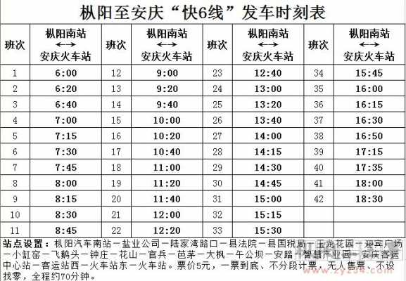 枞阳103公交路线（枞阳公交103时间表）-图1