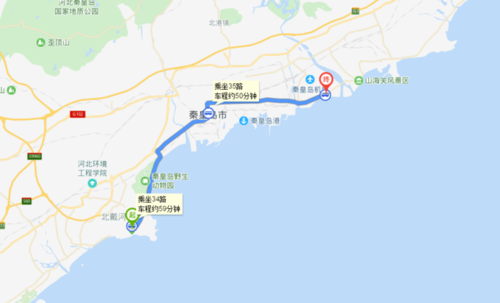 北戴河环城公交路线（北戴河公交线路一览表）-图1