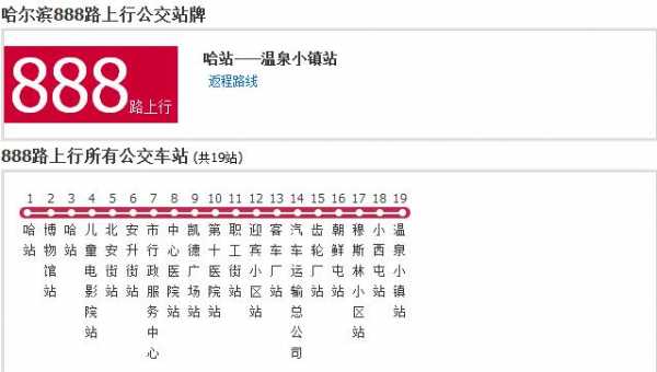 哈尔滨68公交路线查询（哈尔滨68公交车路线路线图）-图1