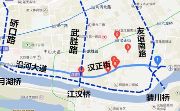 武汉汉正街公交路线的简单介绍-图1