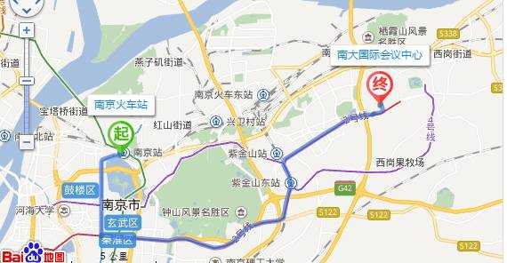 南京到北沿路公交路线（北站到南京）-图3