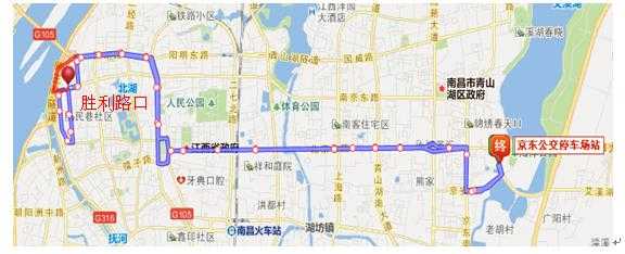 南昌7公交路线图（南昌7路公交线路）-图2