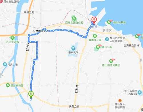 烟台福山311公交路线（烟台福山311路公交车路线）-图2