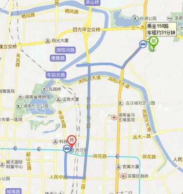 长沙158公交路线图（长沙158路多久一趟）-图2