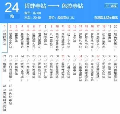 拉萨16路公交路线（拉萨公交16路的全程路线图）-图3