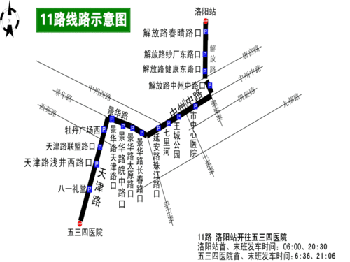 洛阳v11路公交路线（洛阳v11路公交路线查询）-图1