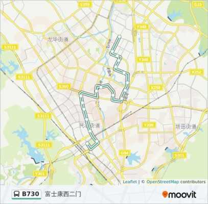 深圳b730公交路线（深圳b739路公交车路线）-图1