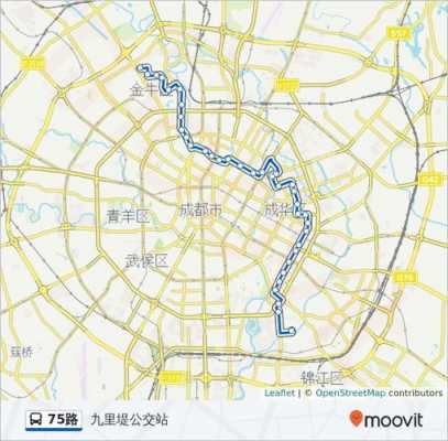 成都市75路公交路线（成都市75路公交路线时间表）-图1