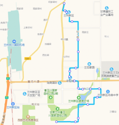 兰州新区605公交路线（兰州新区605路公交车路线图）-图3